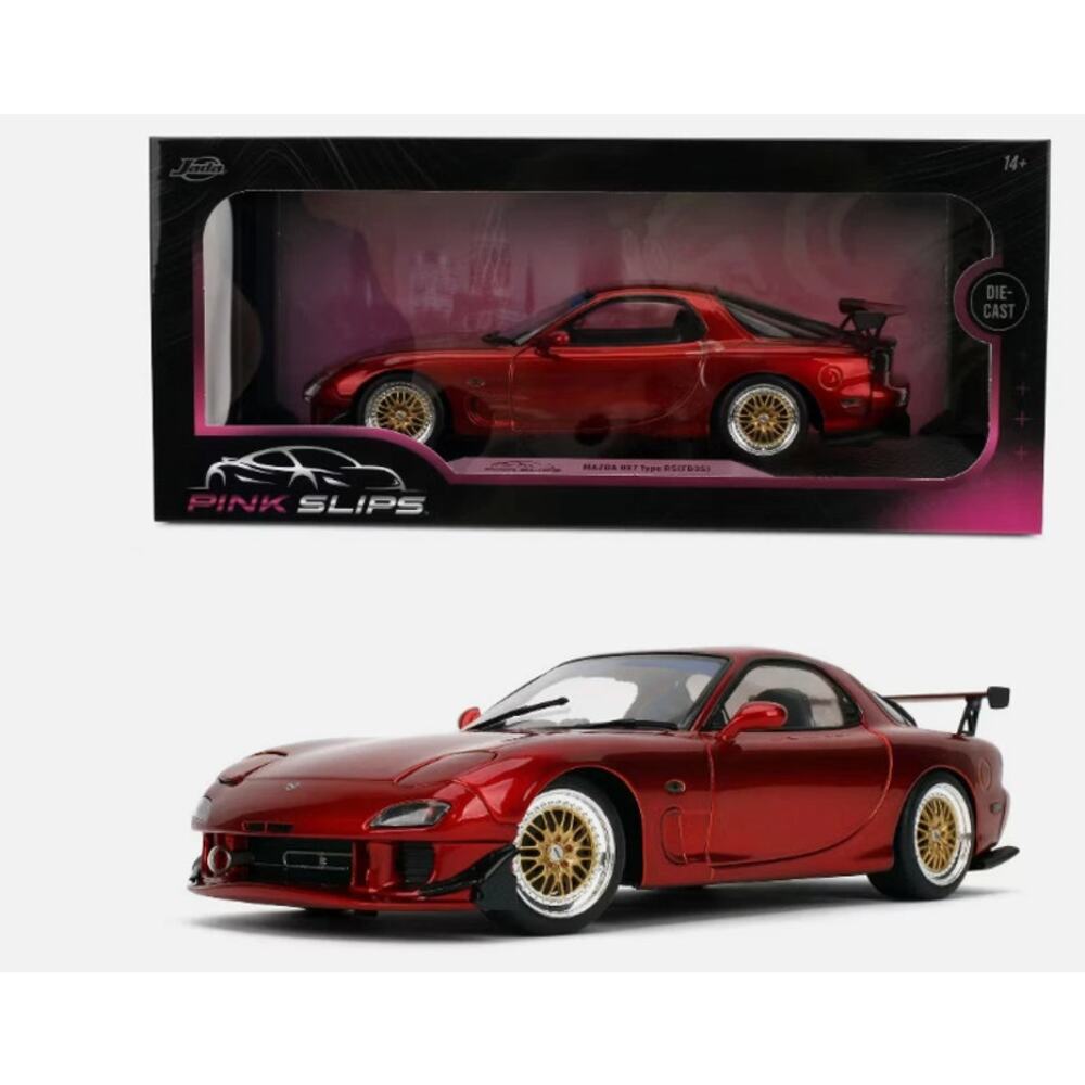 Jada Pink Slips Mazda RX7 Ford Toy Vehicle 1:18 Scale